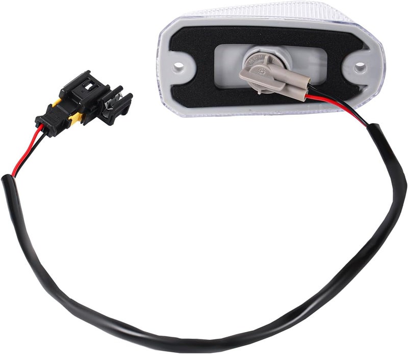 DERMOKA 1PCS Cab Roof Top Marker Lights Clearance Running Lamps for 2014-2023 Dodge Ram ProMaster 1500 2500 3500 with OE Socket, Halogen Bulb Clear Len - Image 3